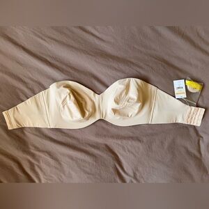 Delimira Cream Strapless Bra